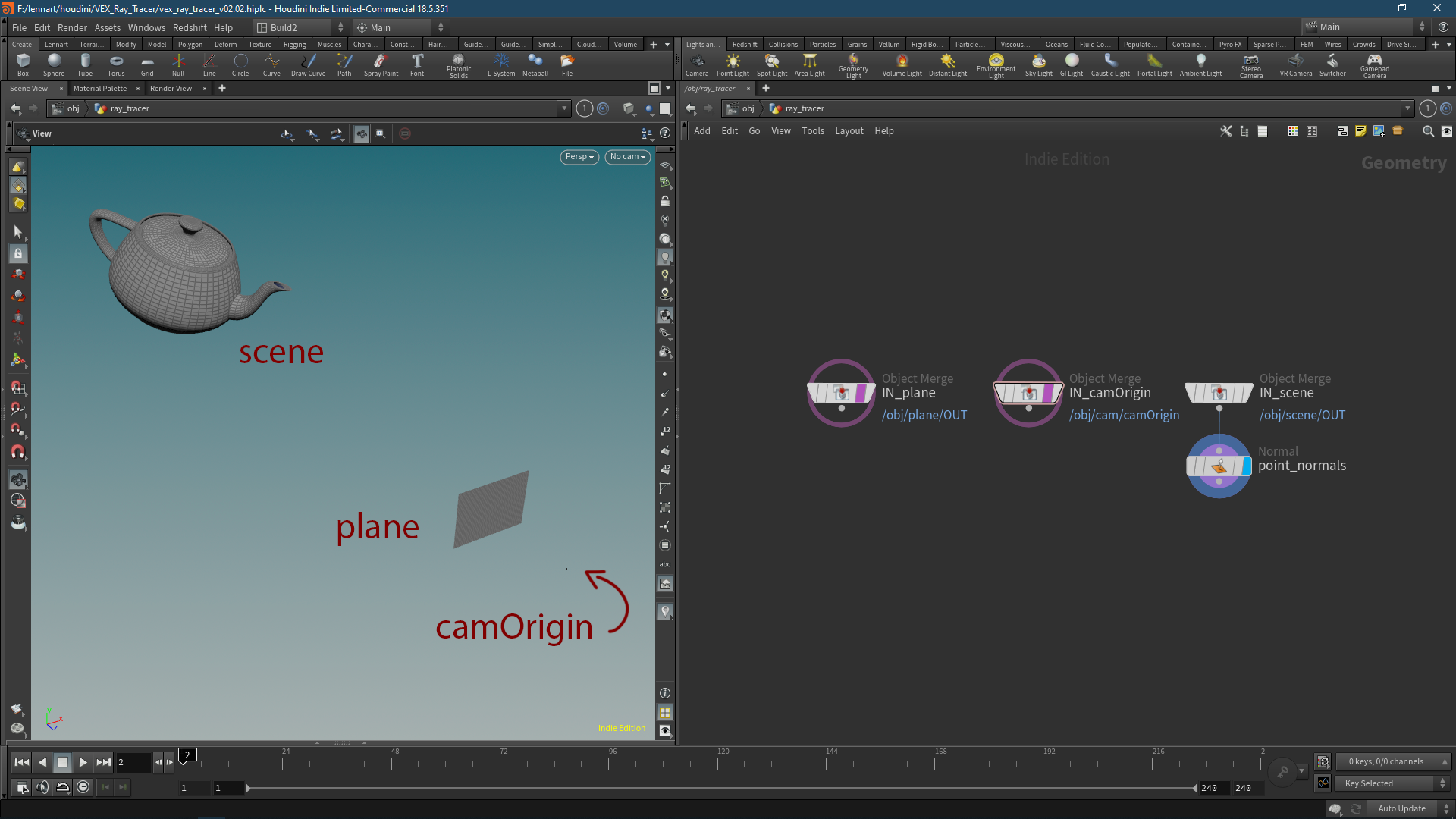 Object Merge Setup