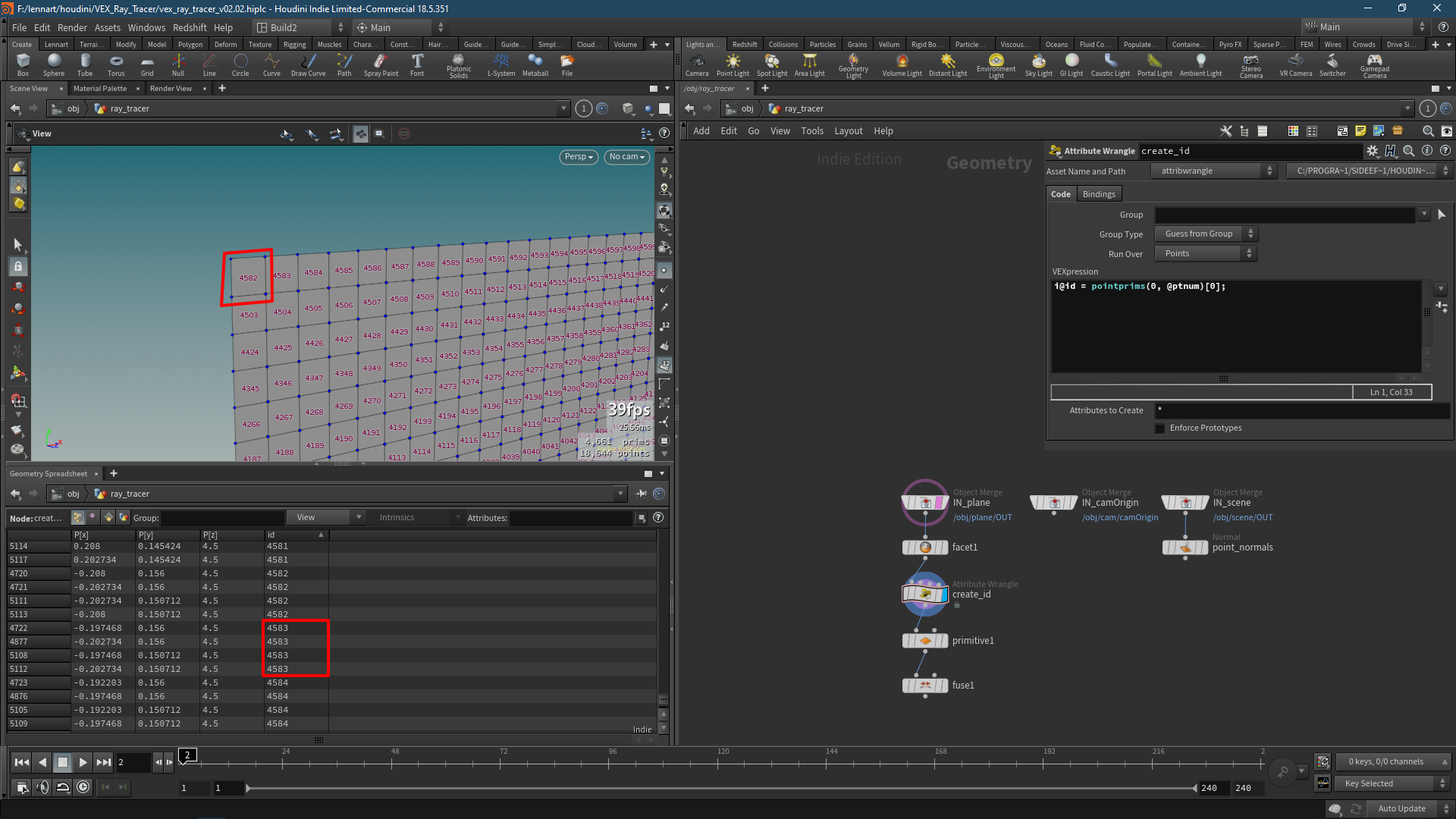 Point ID attribute from primitives